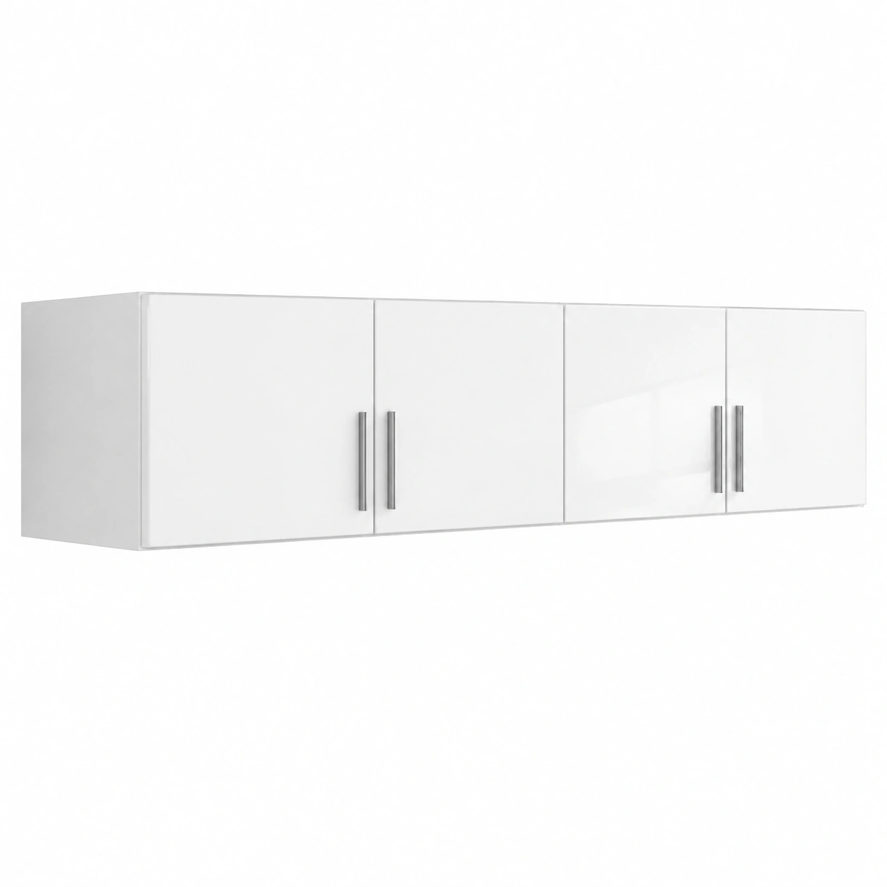 Rauch Mobel Celle Schraaufsatz, 4-turig, Hoclanz Weiss, 181 cm, fur Schlafzimmer  Flur-HomveraLiving