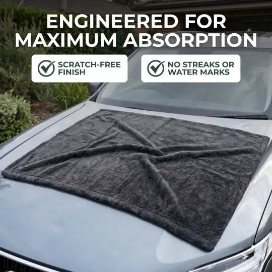 Thirsty Drying Towel – World's First Water Magnet!