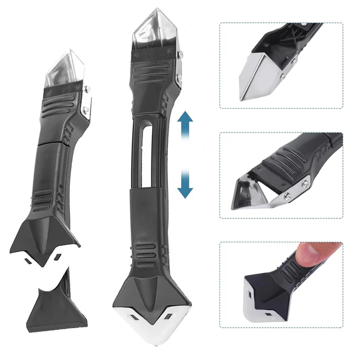 🔥🔥🔥Multifunctional Caulking Tool – Sealant Scraper, Grout Finishing & Removal Tool