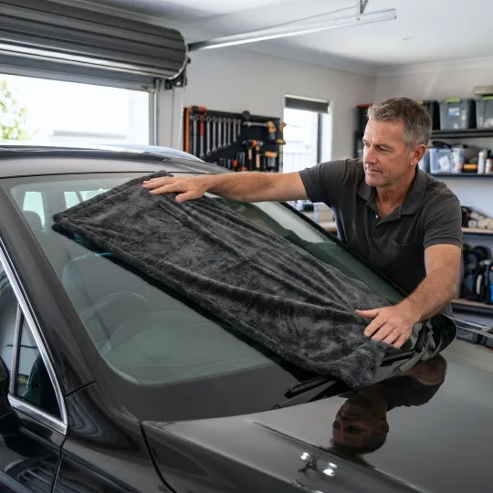 Thirsty Drying Towel – World's First Water Magnet!