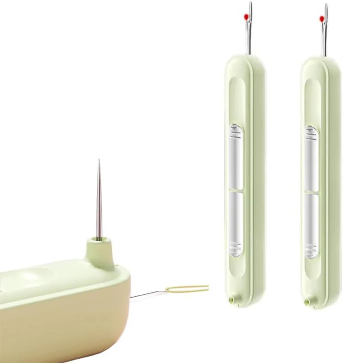 🔥🔥🔥2-in-1 Needle Threader and Seam Ripper Tool – Quick Threading Sewing Helper for Hand Sewing, Embroidery & DIY Crafts