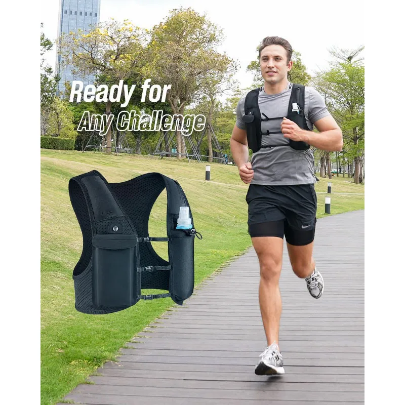 Running Hydration Vest with Adjustable Straps