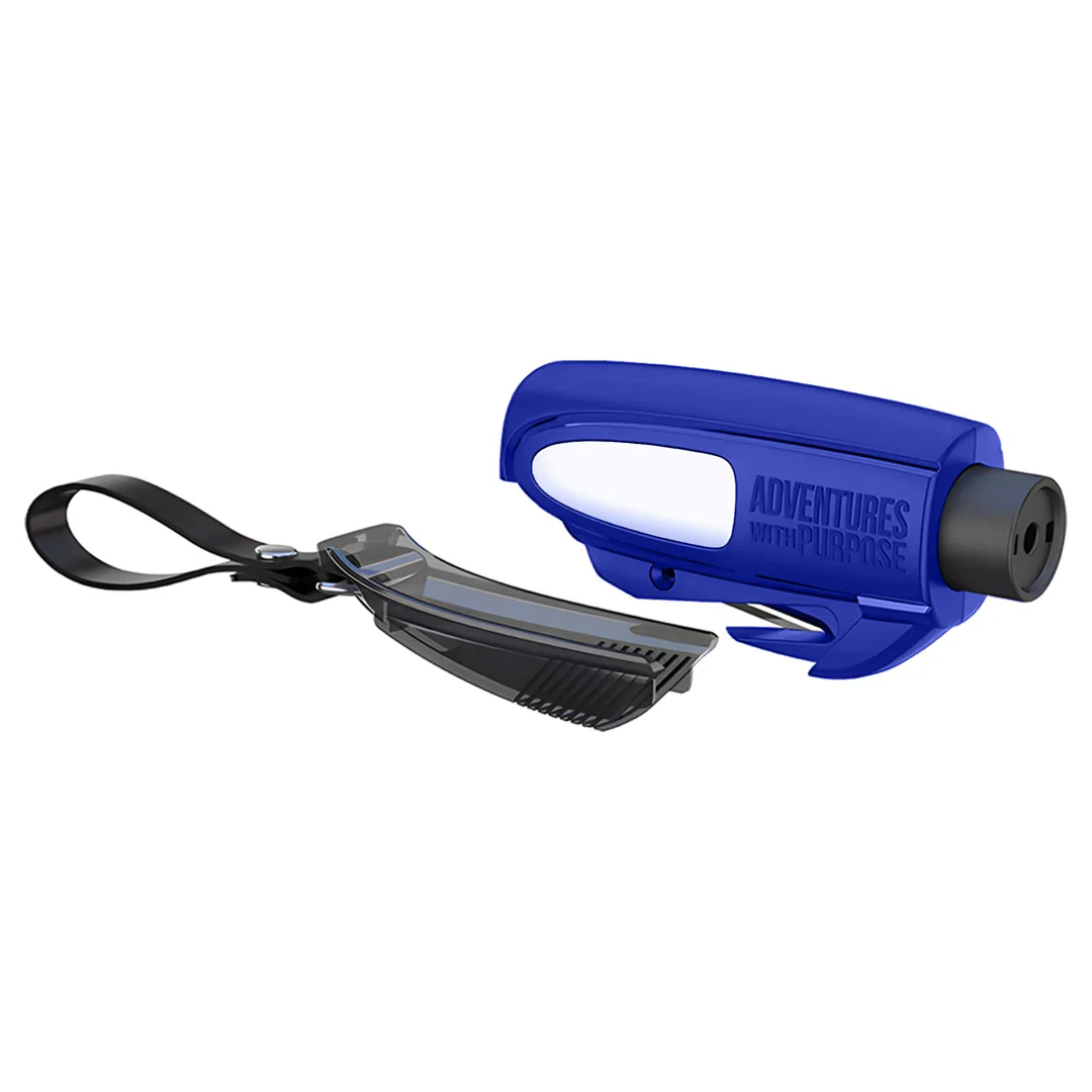 🔥🔥🔥2-in-1 Emergency Window Breaker & Seatbelt Cutter✅