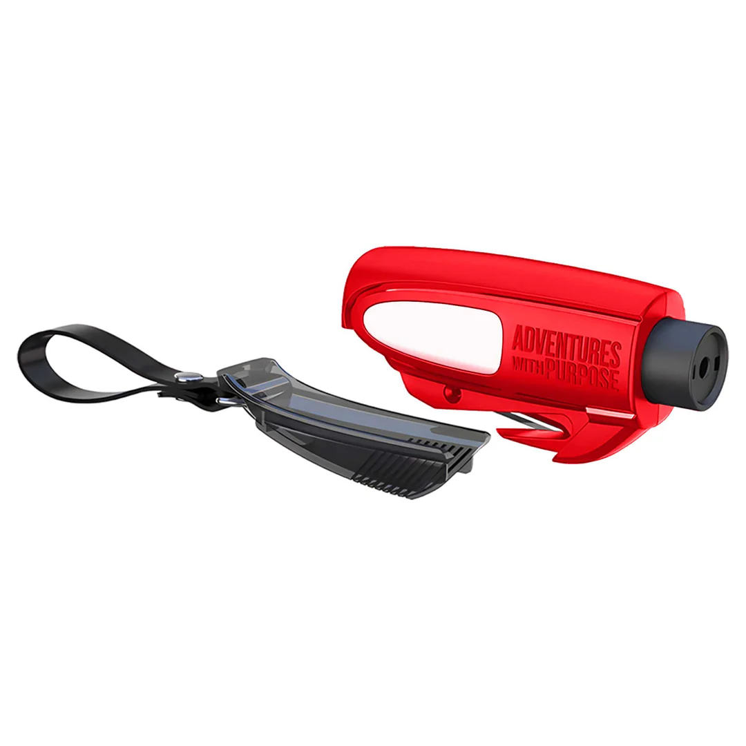 🔥🔥🔥2-in-1 Emergency Window Breaker & Seatbelt Cutter✅