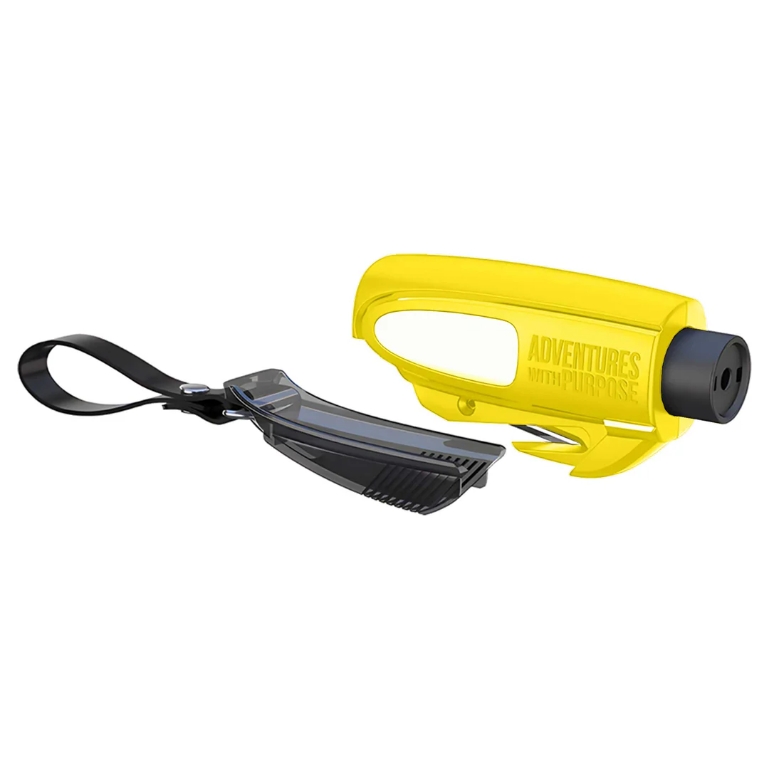 🔥🔥🔥2-in-1 Emergency Window Breaker & Seatbelt Cutter✅