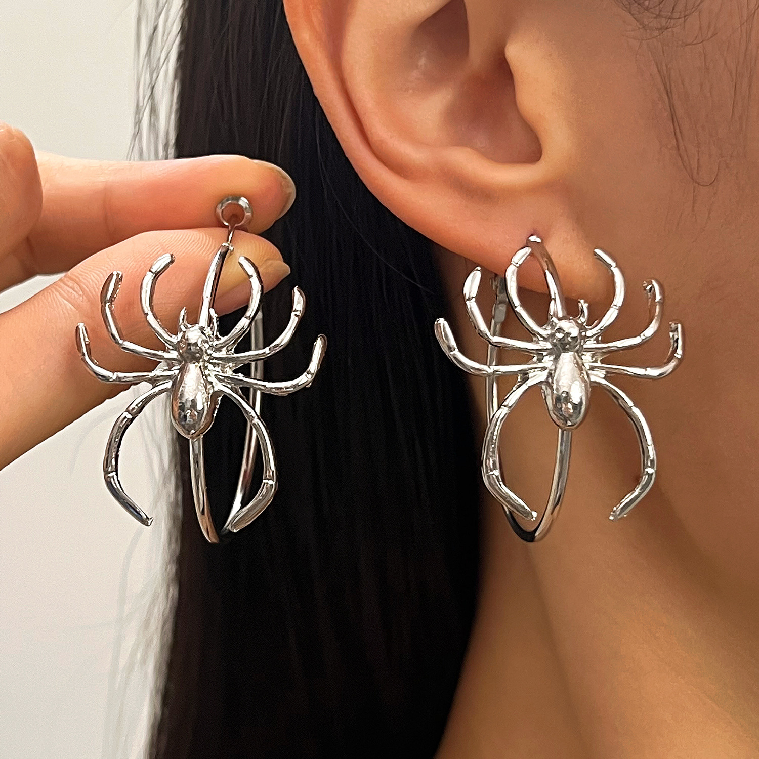 Halloween Statement Earrings 🕷️💀
