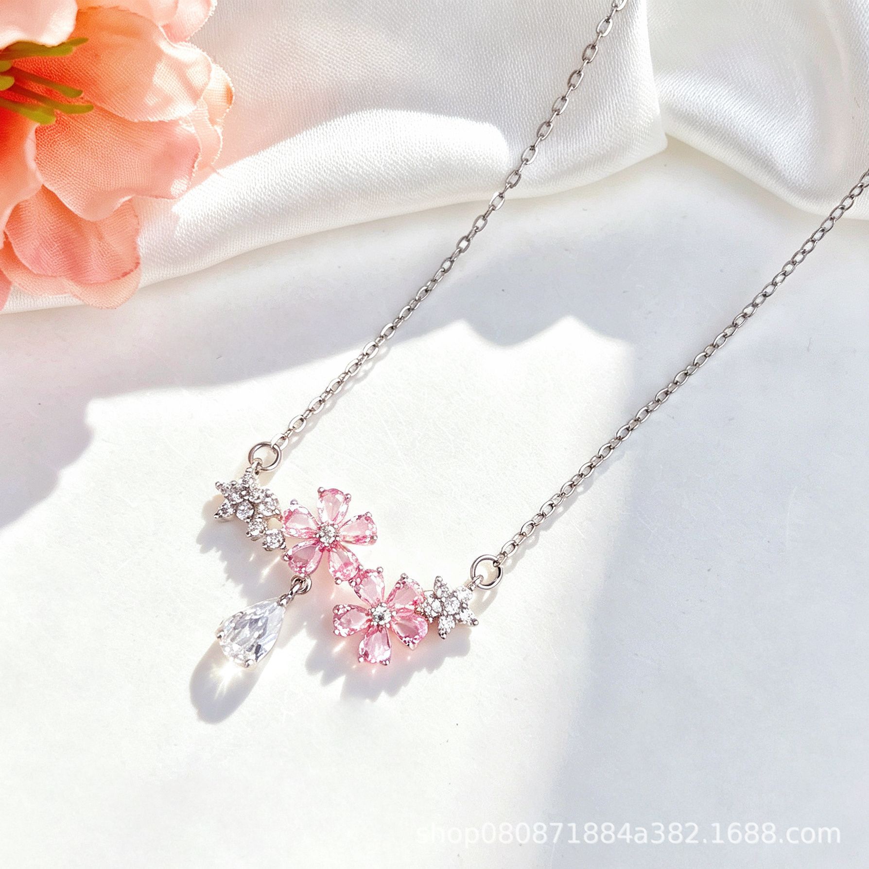 Sakura necklace ✨🌸🎀💗
