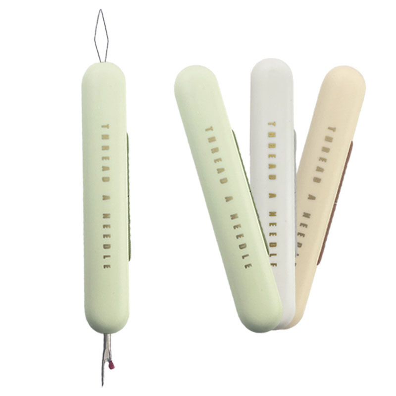 🔥🔥🔥2-in-1 Needle Threader and Seam Ripper Tool – Quick Threading Sewing Helper for Hand Sewing, Embroidery & DIY Crafts
