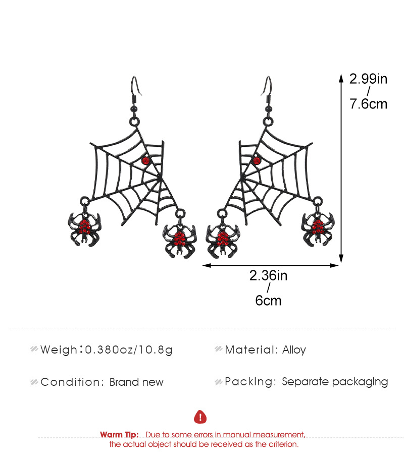 Halloween Statement Earrings 🕷️💀