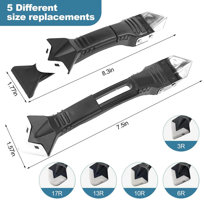 🔥🔥🔥Multifunctional Caulking Tool – Sealant Scraper, Grout Finishing & Removal Tool