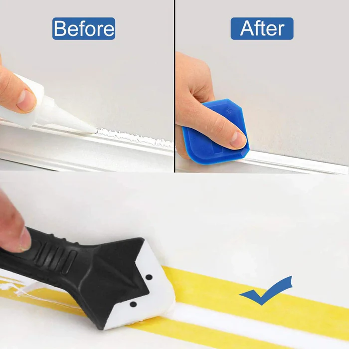 🔥🔥🔥Multifunctional Caulking Tool – Sealant Scraper, Grout Finishing & Removal Tool