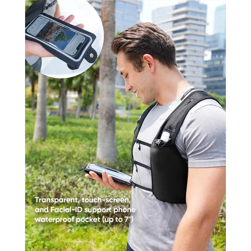 Running Hydration Vest with Adjustable Straps