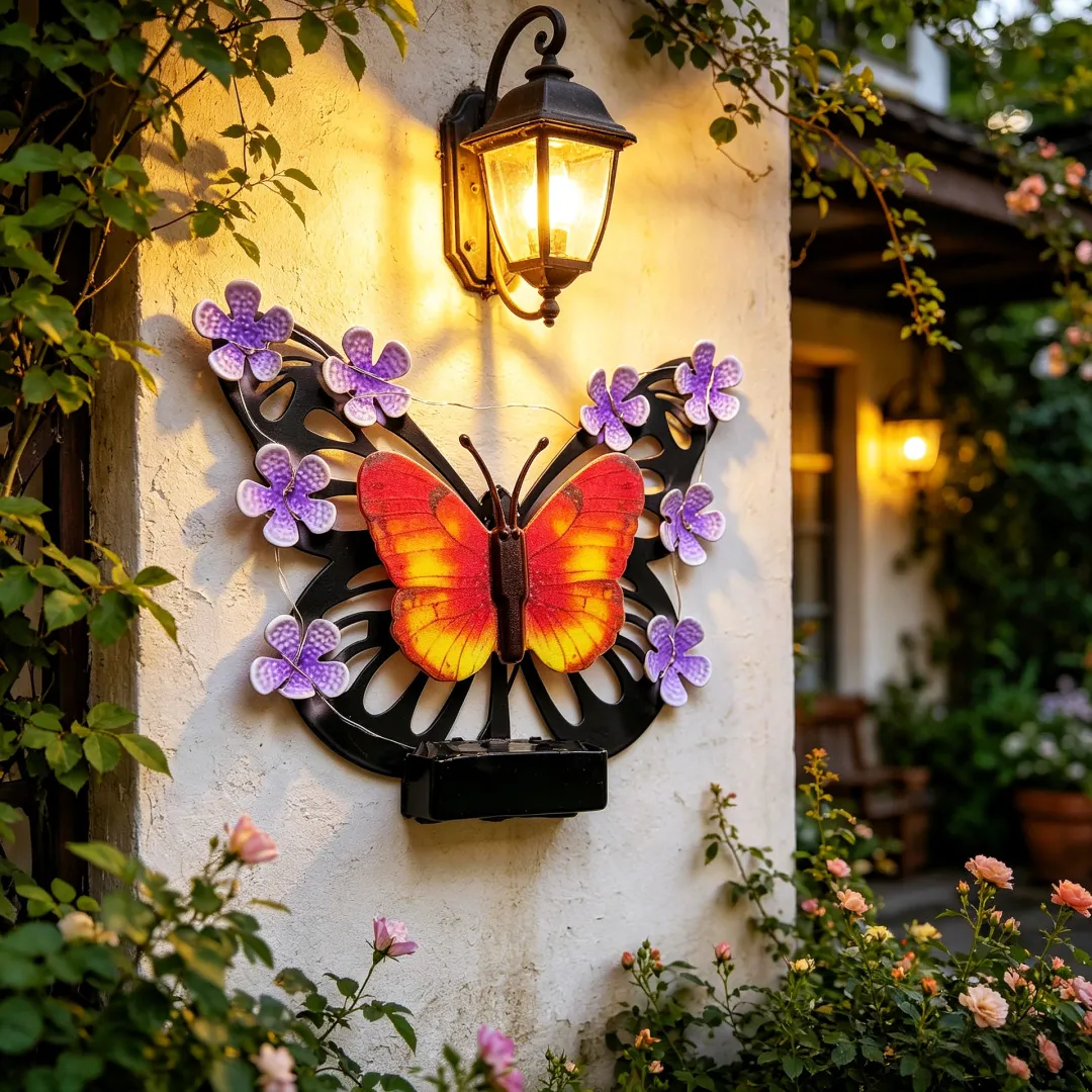 Solar Outdoor Waterproof Butterfly Wall Light🦋🦋🦋