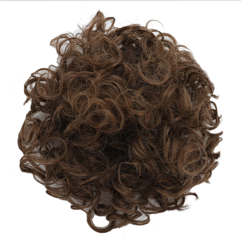 Curly Bun Hair Piece – Easy Drawstring Hair Extension for Natural-Looking Styles