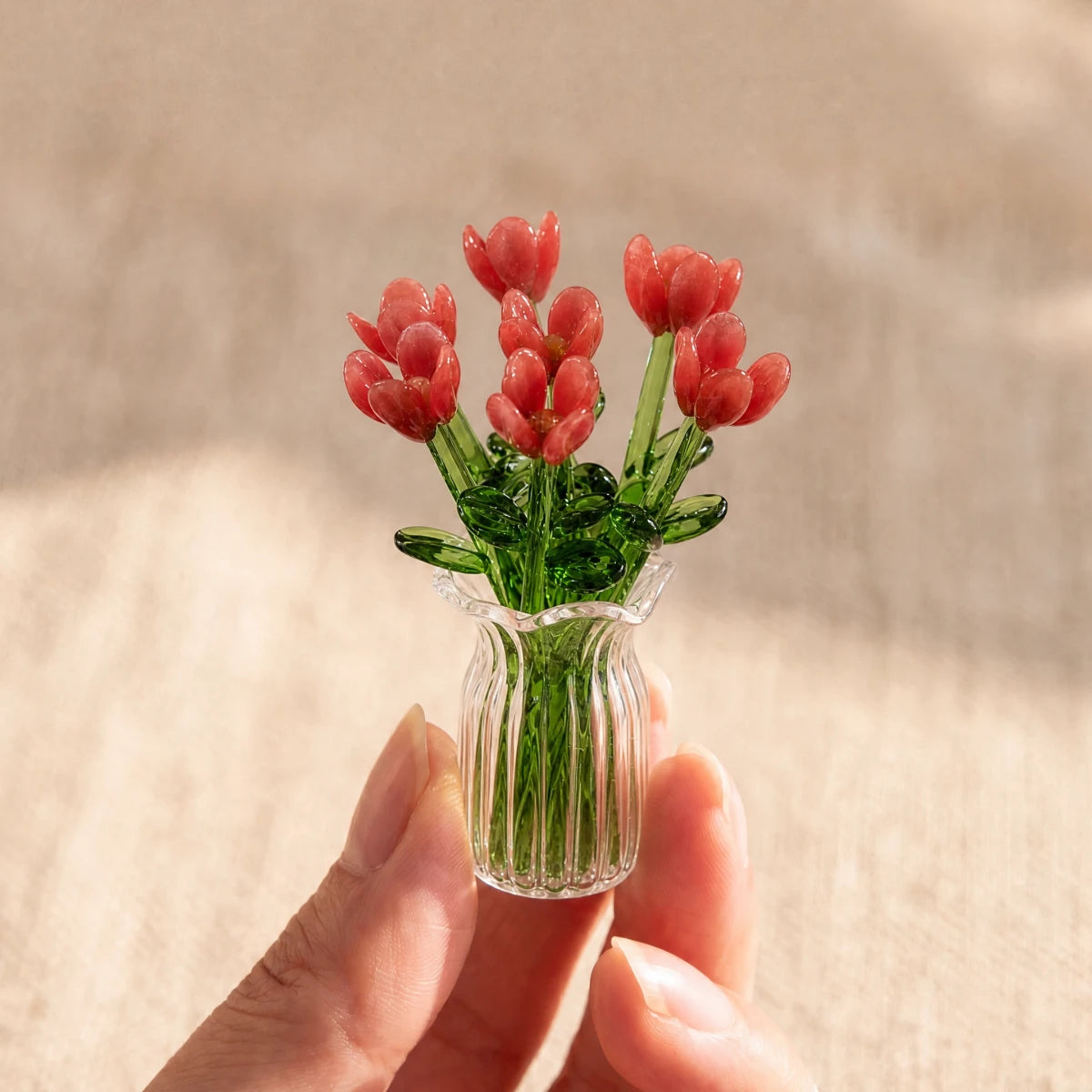 Florette Glass Bouquet