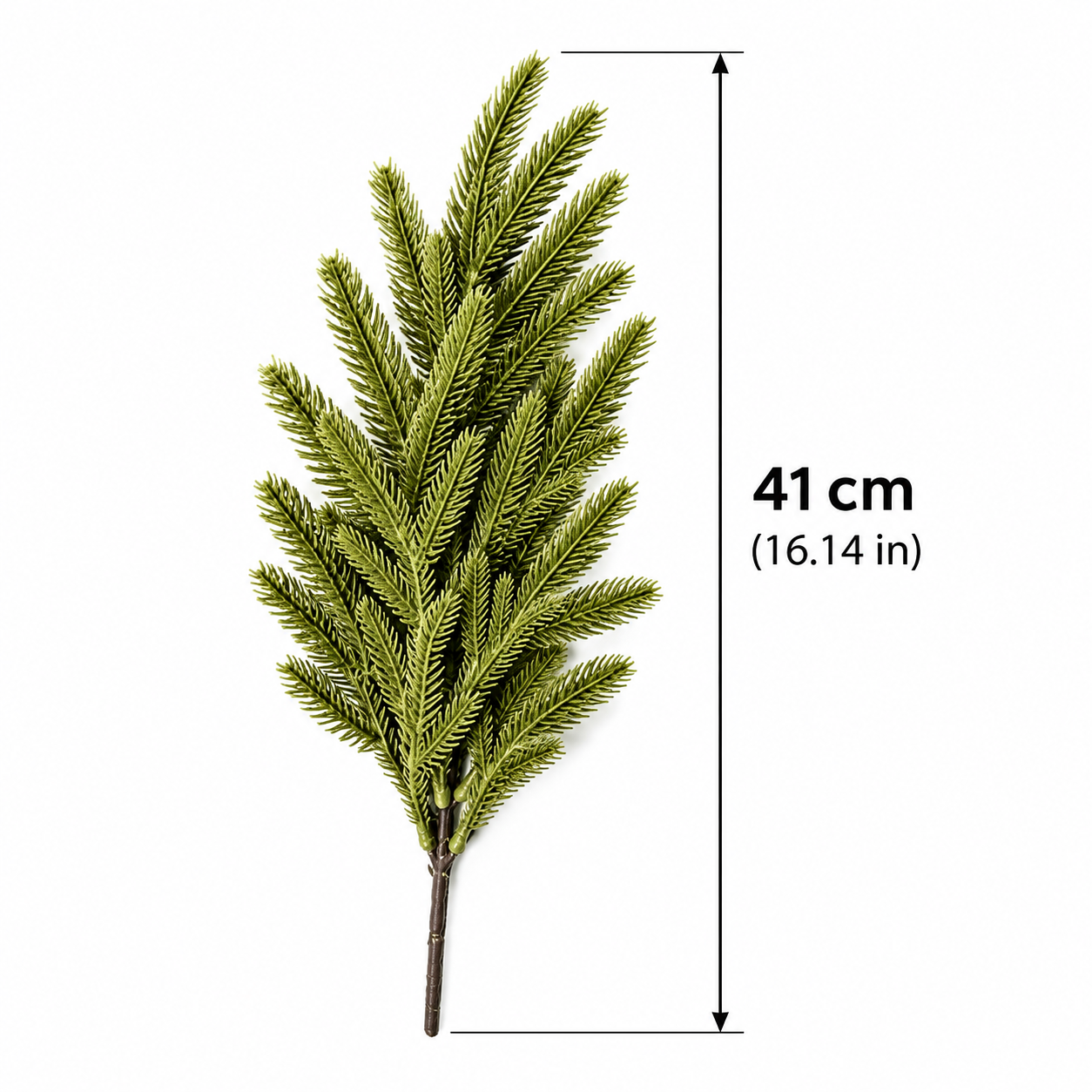 🎄🎁 Glowing Evergreen Pine Branches with Warm Lights – 5/10 Branches for Christmas Decor ✨✨