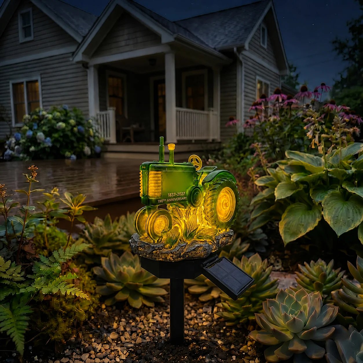 🚀 Sci-Fi Starship Solar Garden Light ✨ Turn Your Garden Into a Galactic Escape