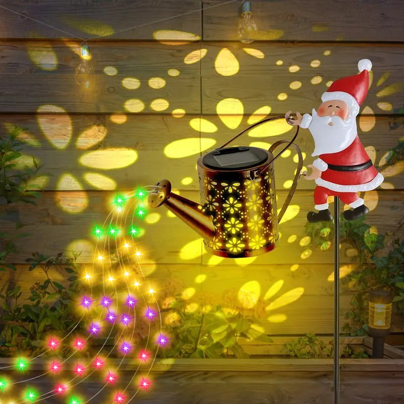 🎅 Solar lamp "Santa Claus" - Magical light fills the garden with festive glow. ✨