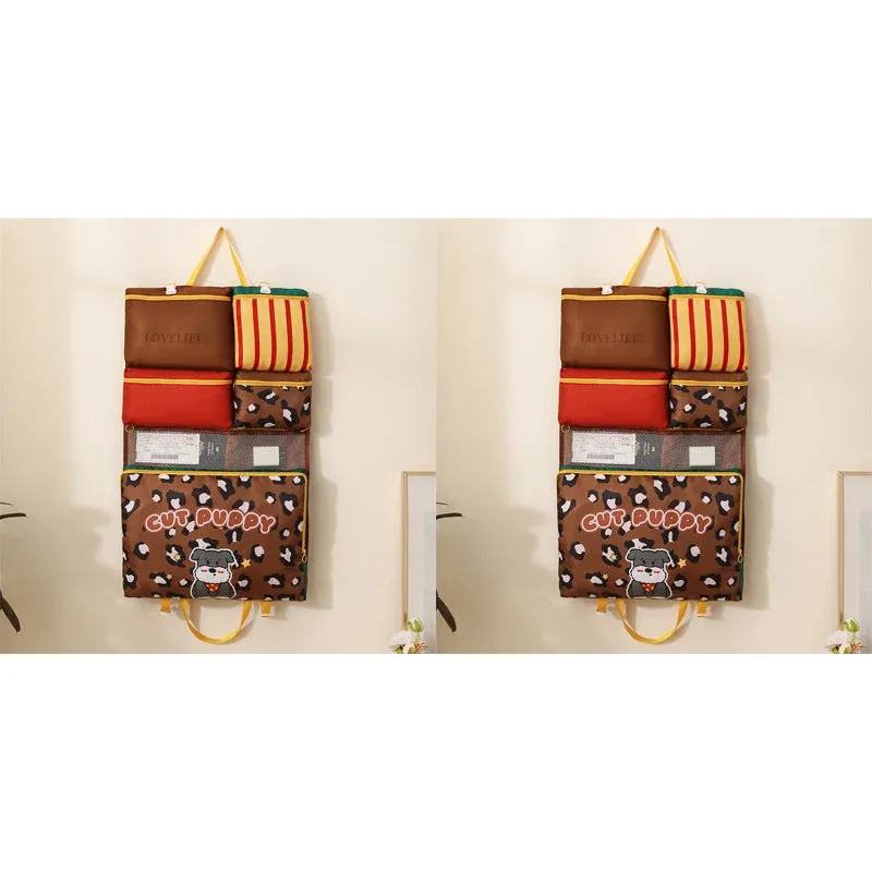 ✈️ Foldable Hanging Travel Organizer Bag – Keep Your Suitcase Neat & Organized