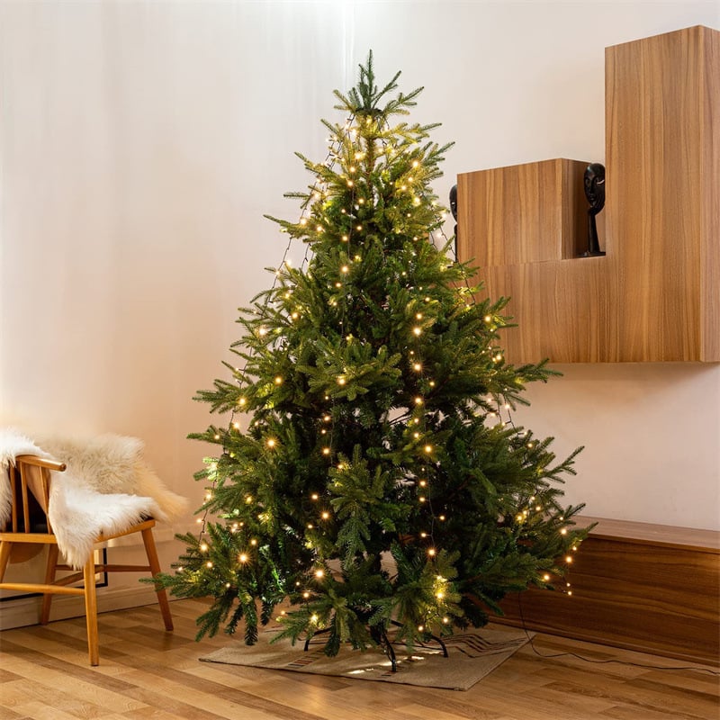 🎁Wczesna wyprzedaż świąteczna 50% ZNIŻKI🎄Pierścień z lampkami wodospadu na choinkę