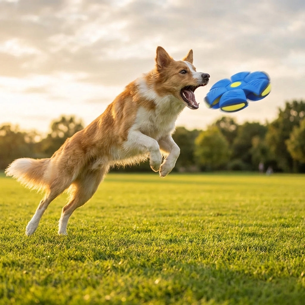 Doggy Disc Ball Frisbee Mode