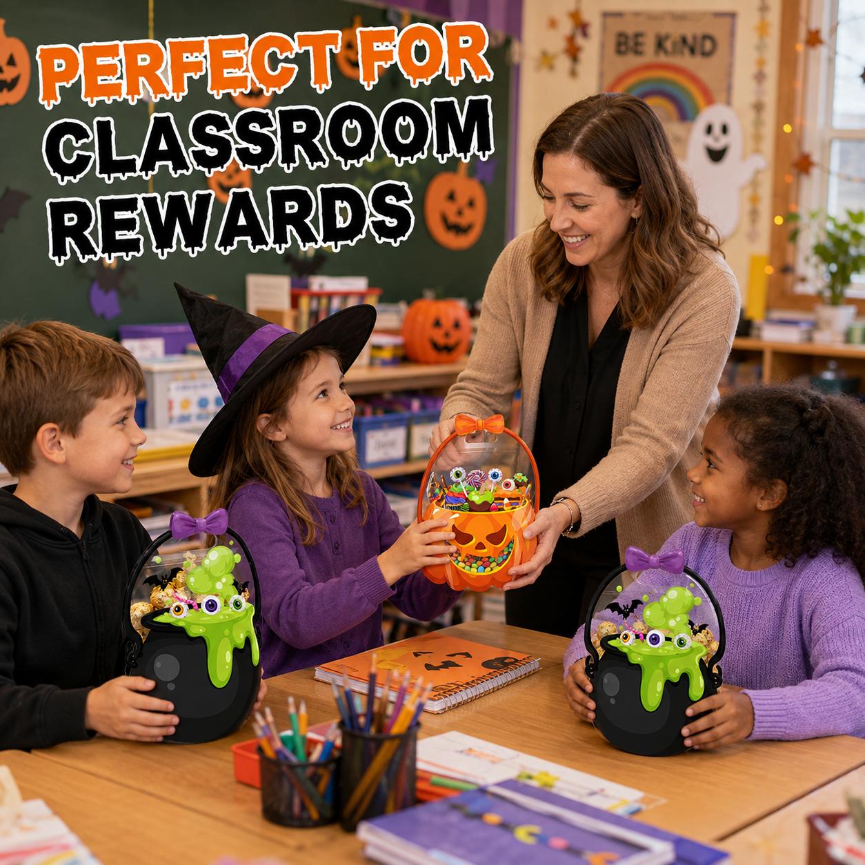 🔥Last Day 70% OFF - 🎃Halloween Plastic Goodie Bags