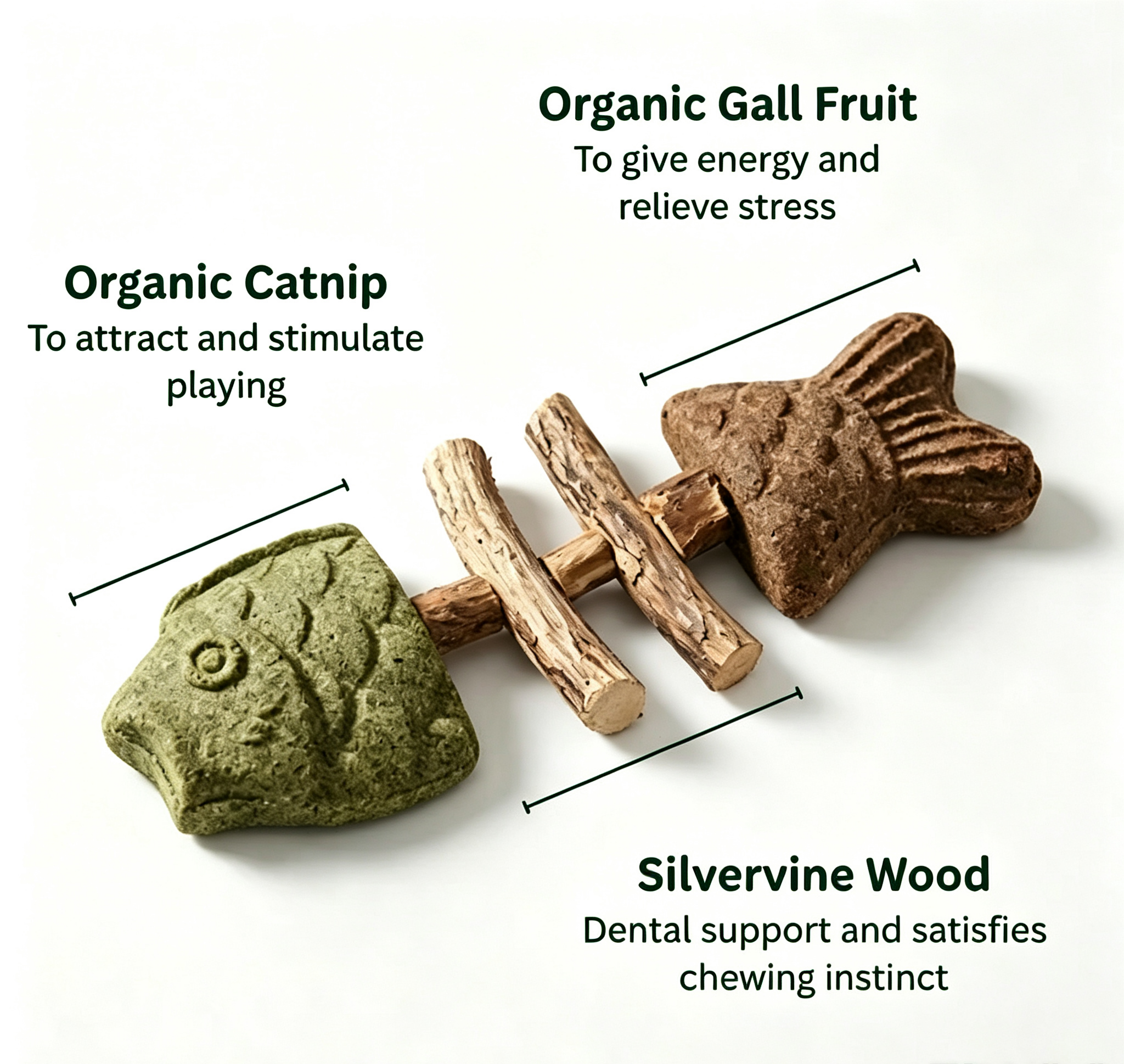 🔥Day Sale 50% OFF-Catnip & Silvervine Chew