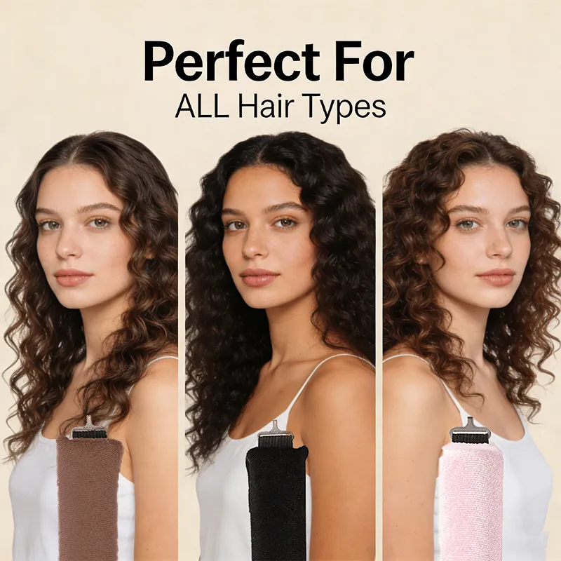 ✨ Wake Up to Gorgeous Curls – Heatless Curling Rod