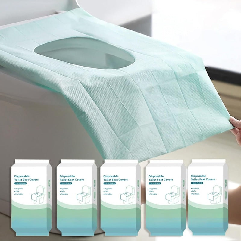 🚽 Non-Slip Disposable Toilet Seat Covers – Hygienic Protection for Home & Travel