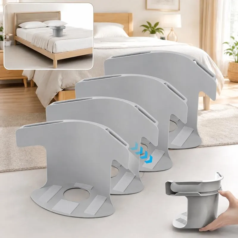 🛏️ 4-Pack Heavy-Duty Bed Sheet Clips – Secure Mattress Corner Holders for a Snug, Stay-Put Fit