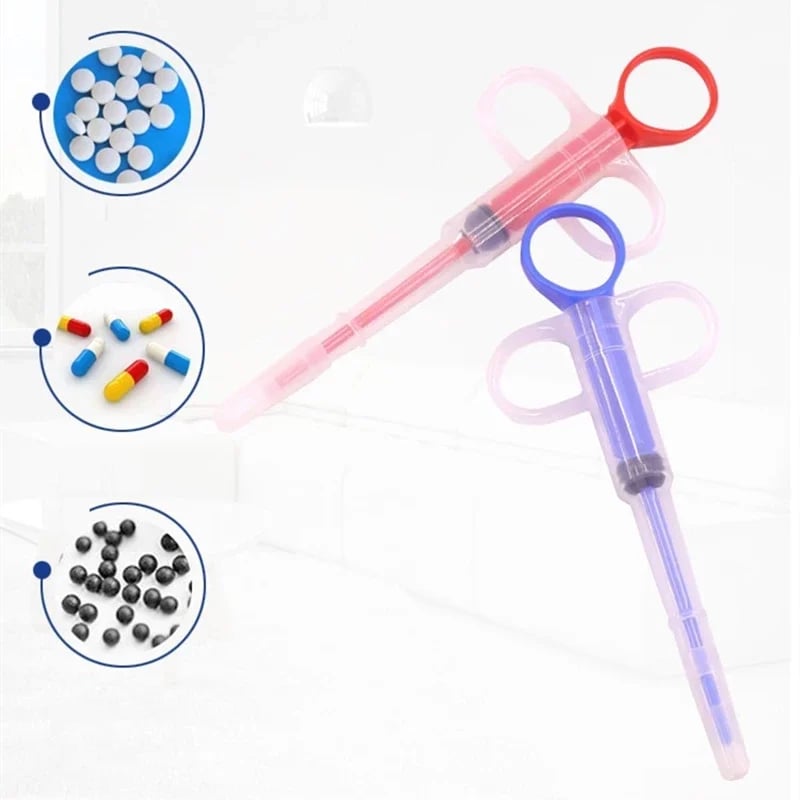 🐾 2-in-1 Pet Pill & Liquid Medicine Feeder for Dogs & Cats 💉