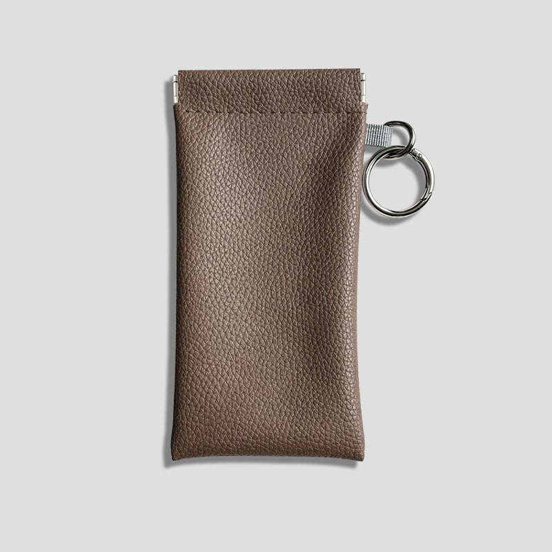 🕶️ Soft PU Leather Sunglasses Case – Protective Eyeglasses Pouch with Elastic Opening