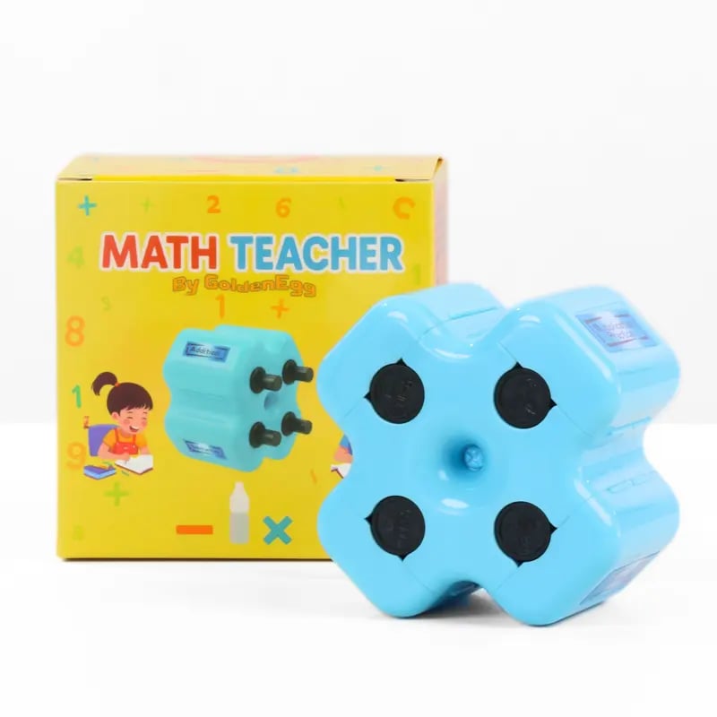 ✏️ 4-in-1 Math Stamp Roller – Make Math Practice Fun & Easy