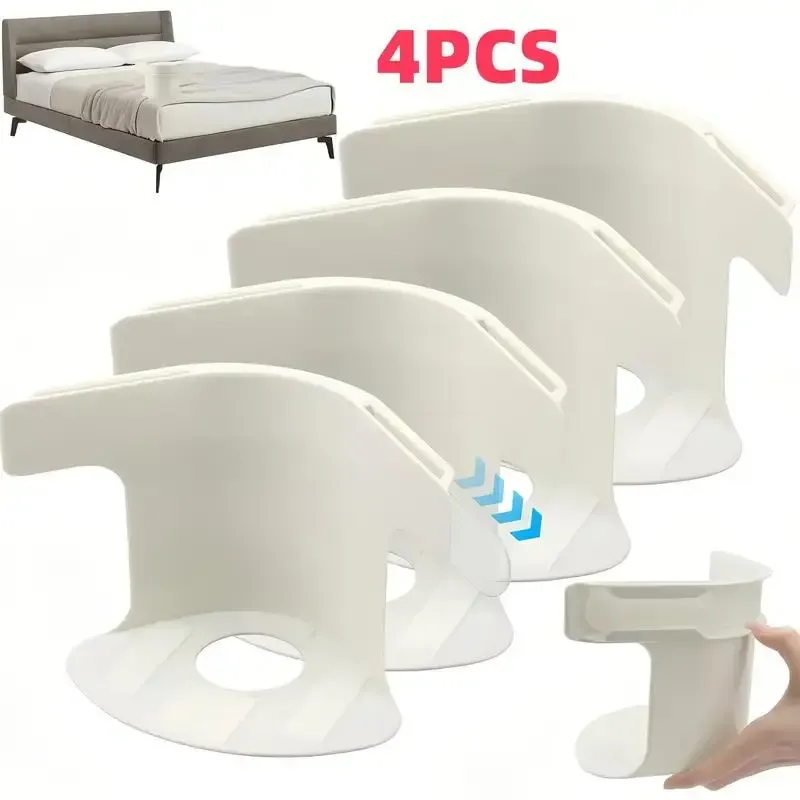 🛏️ 4-Pack Heavy-Duty Bed Sheet Clips – Secure Mattress Corner Holders for a Snug, Stay-Put Fit