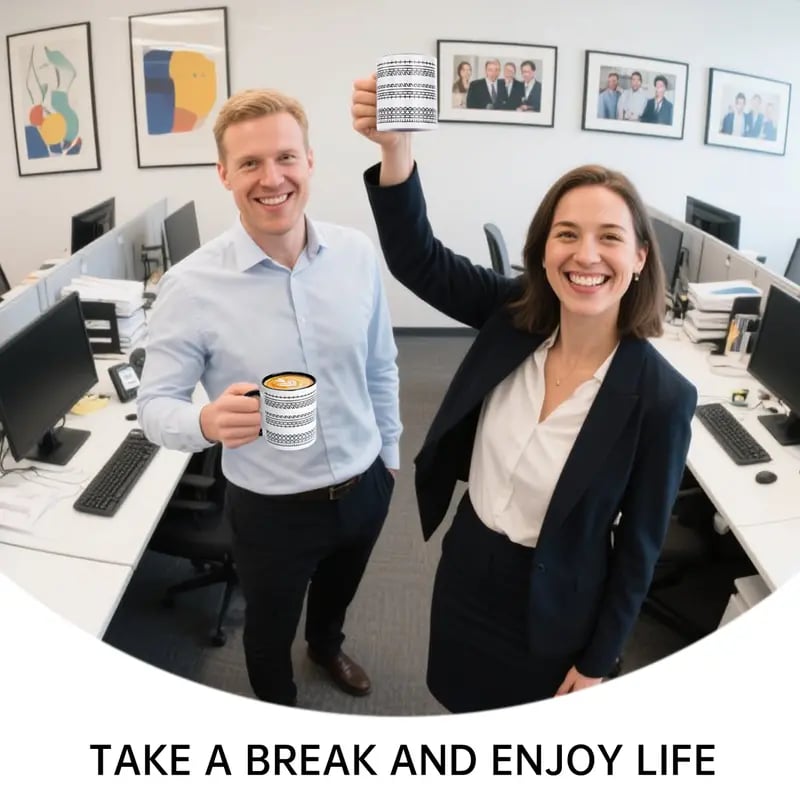 🔥 Fuck This Shit Mug – Funny Hidden Message Coffee Mug