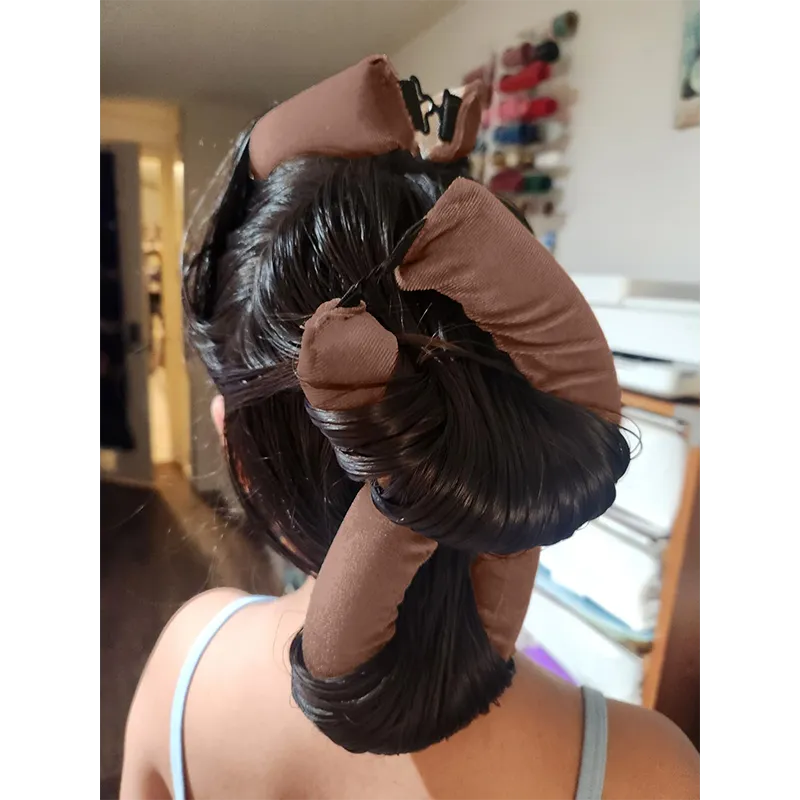 ✨ Wake Up to Gorgeous Curls – Heatless Curling Rod