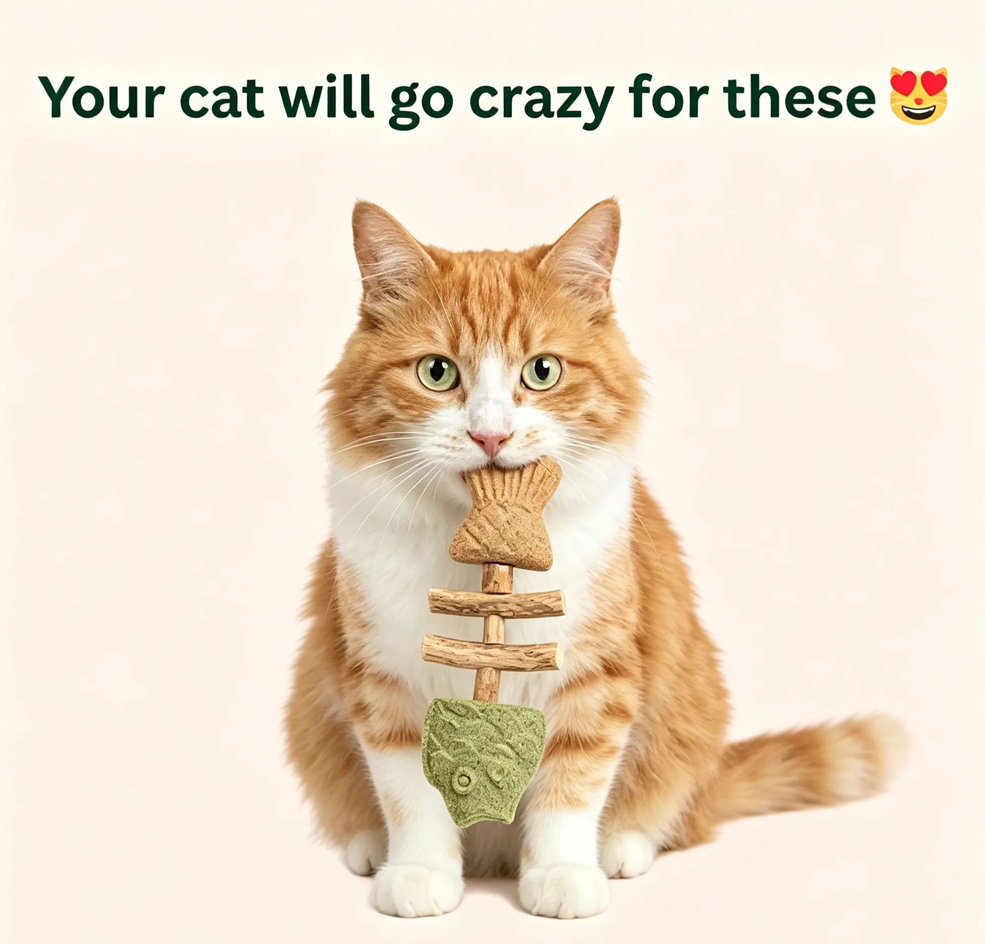 🔥Day Sale 50% OFF-Catnip & Silvervine Chew