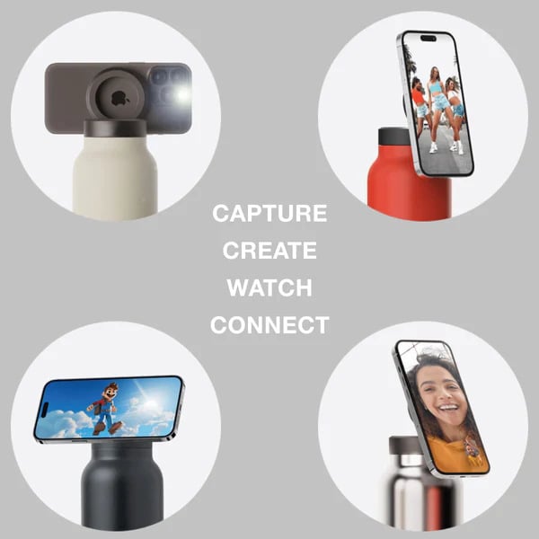 🏆New Magnetic Insulated Tumbler – Keeps Drinks Hot & Cold for Hours!