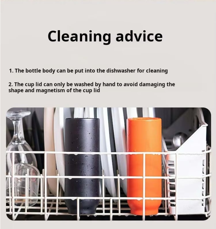 🏆New Magnetic Insulated Tumbler – Keeps Drinks Hot & Cold for Hours!