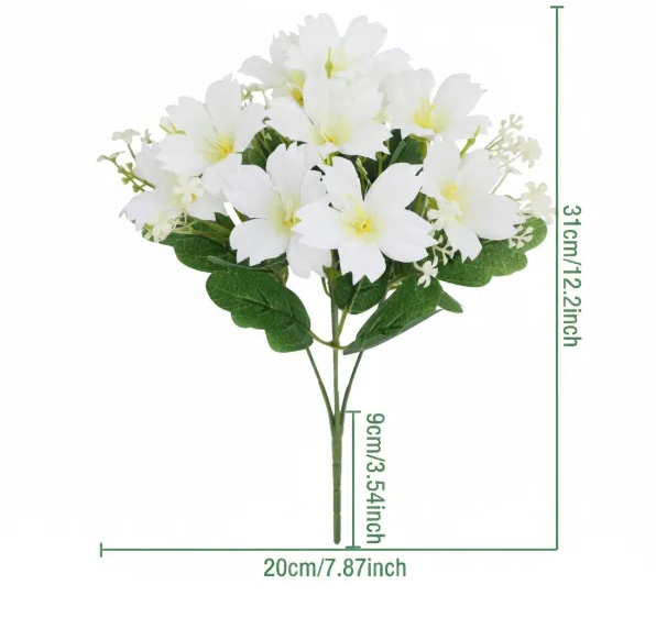 🌸💐🌸 Lifelike Morning Glory Flowers for Weddings & Home Decor