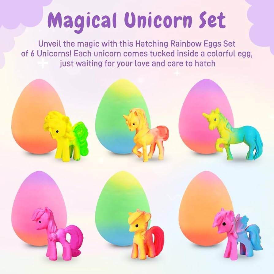 LIMITEDTIME ONLY! 50% OFF → 🦄 Watch the Magic Hatch! – Growing Unicorn Surprise Eggs