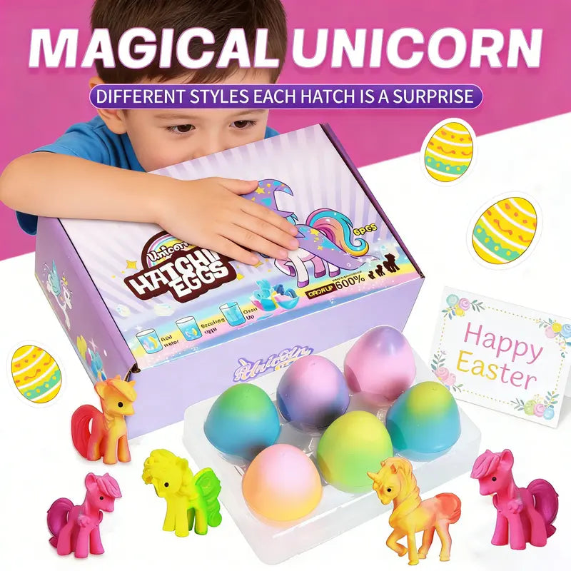 LIMITEDTIME ONLY! 50% OFF → 🦄 Watch the Magic Hatch! – Growing Unicorn Surprise Eggs