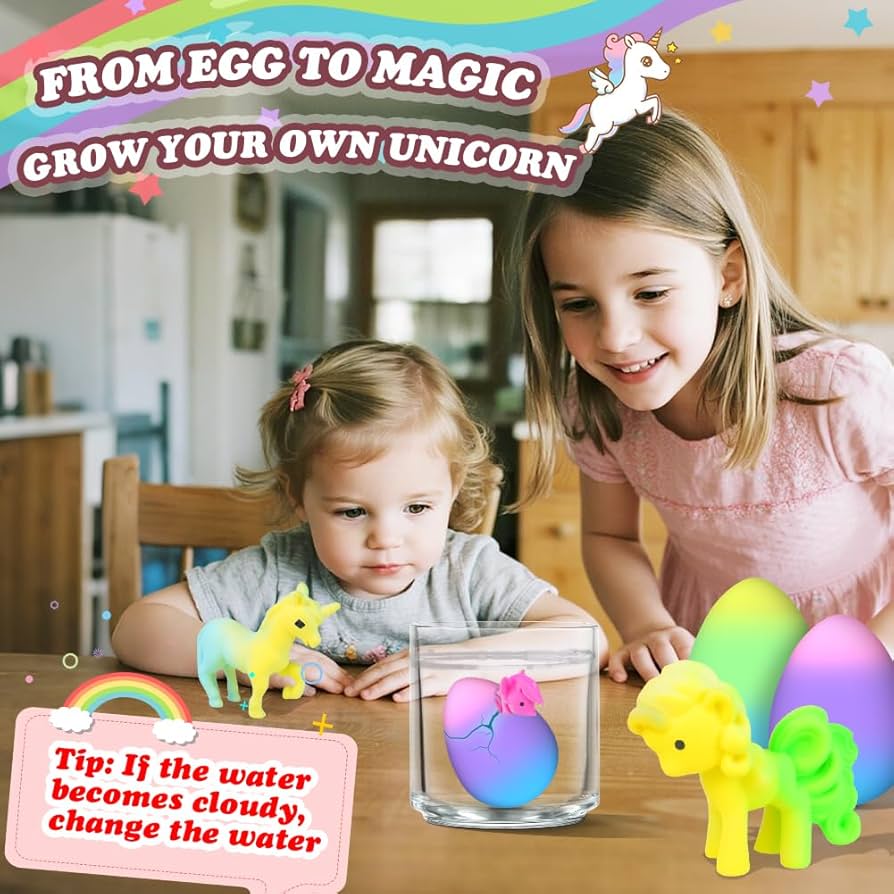 LIMITEDTIME ONLY! 50% OFF → 🦄 Watch the Magic Hatch! – Growing Unicorn Surprise Eggs