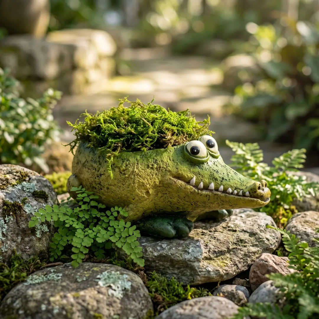 🎁🐾Funny Cute Animal Planter Collection🐸🐼🐱