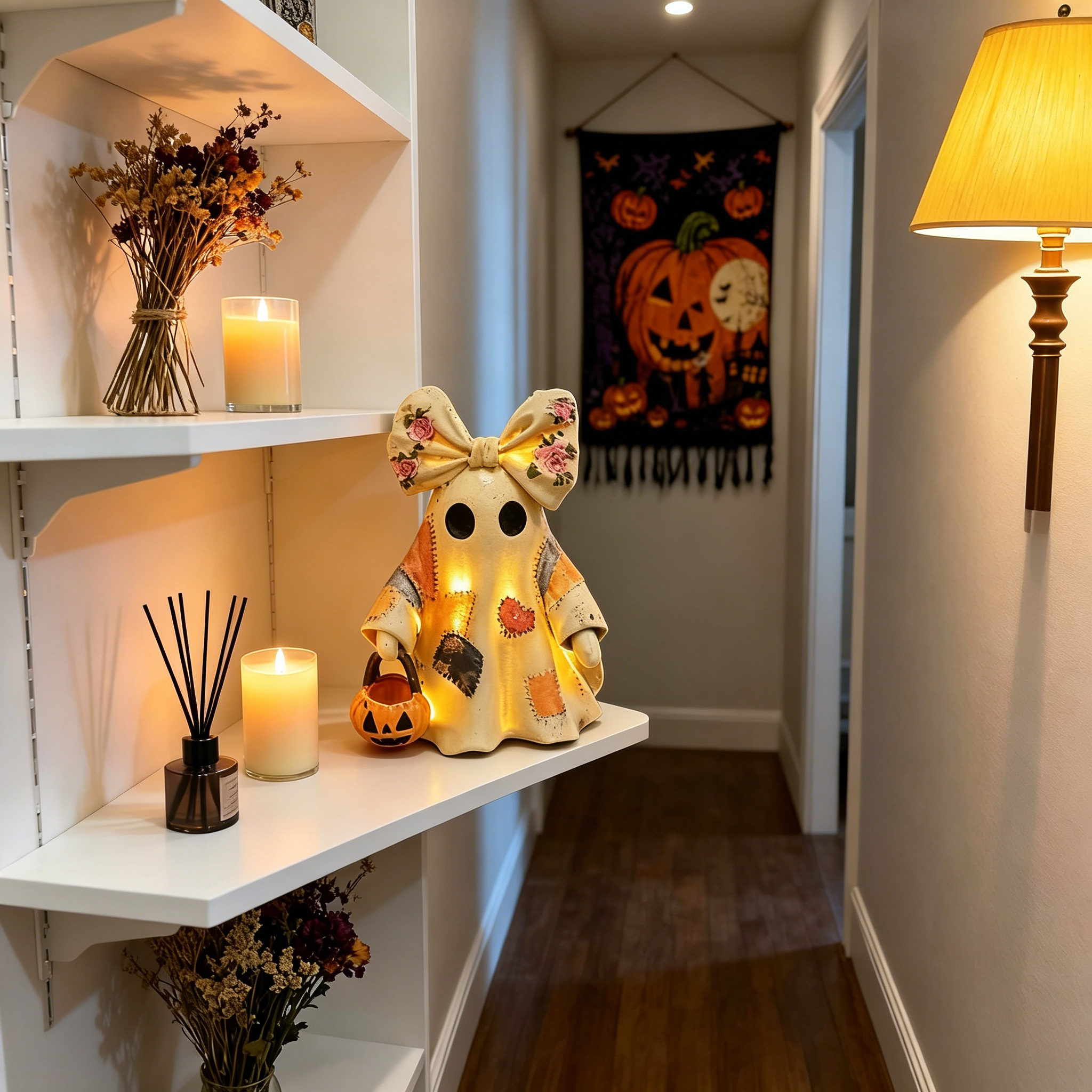 Add a touch of nostalgia and whimsy to your home, creating a warm and cozy atmosphere! 🎃✨🍂