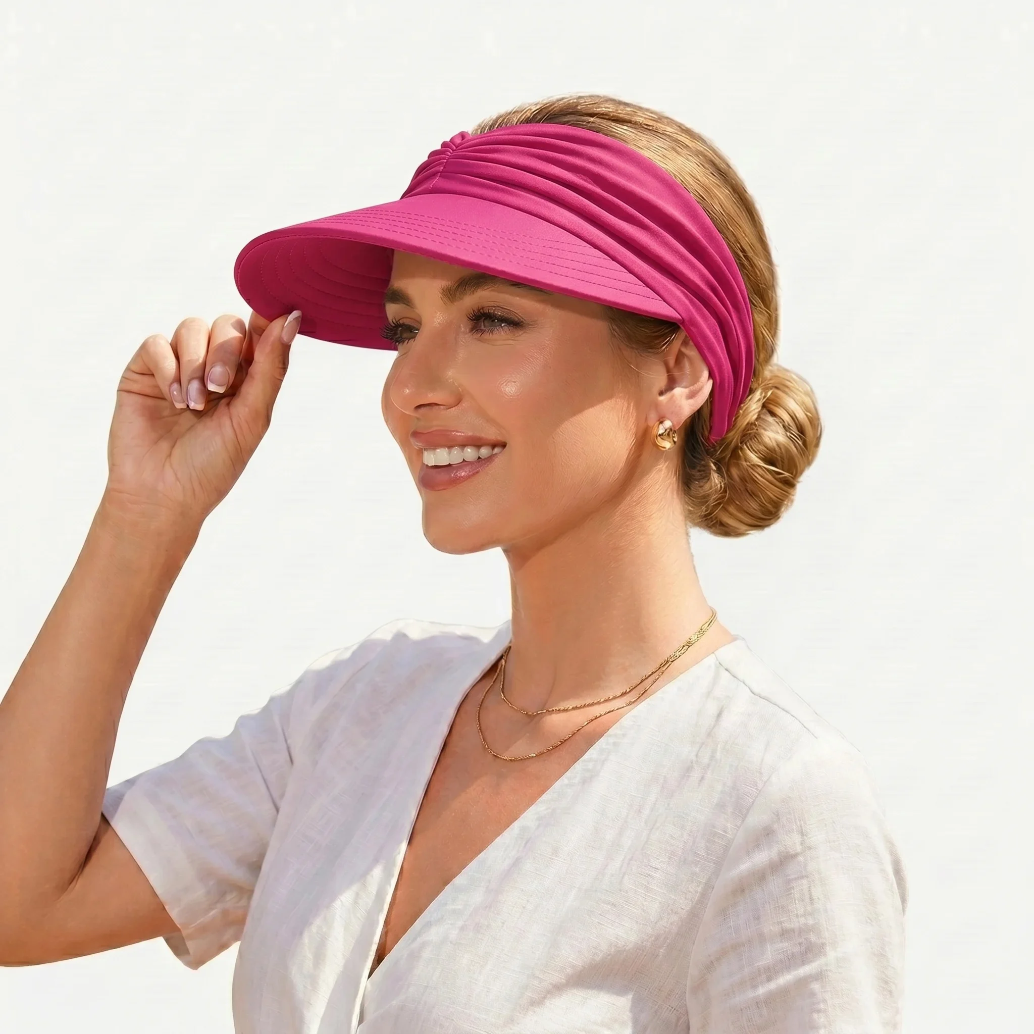 🔥Last Day 50% OFF - Wide Brim UV Protection Sun Visor Hats