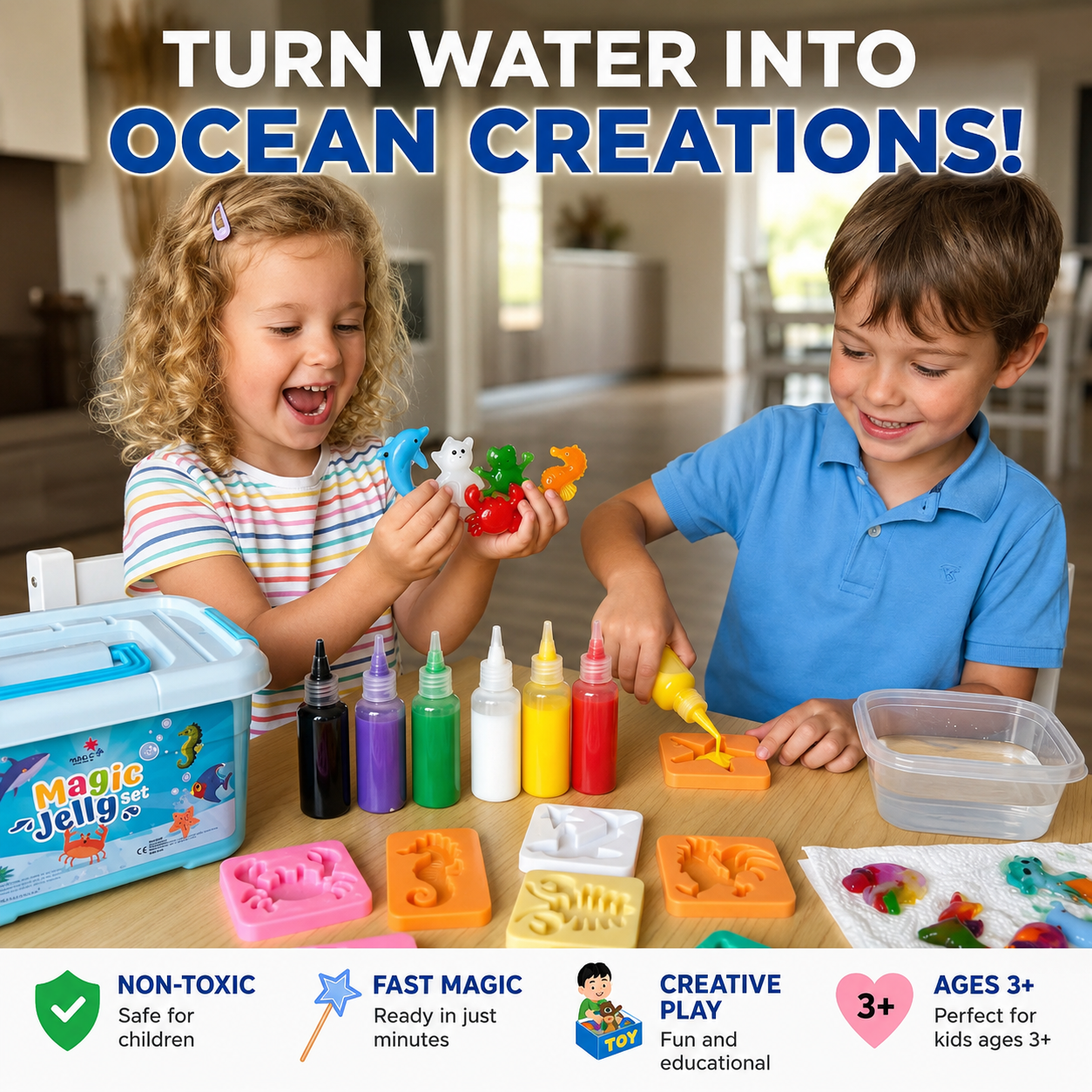 Magical Water Animals – Sea World (3+ years)