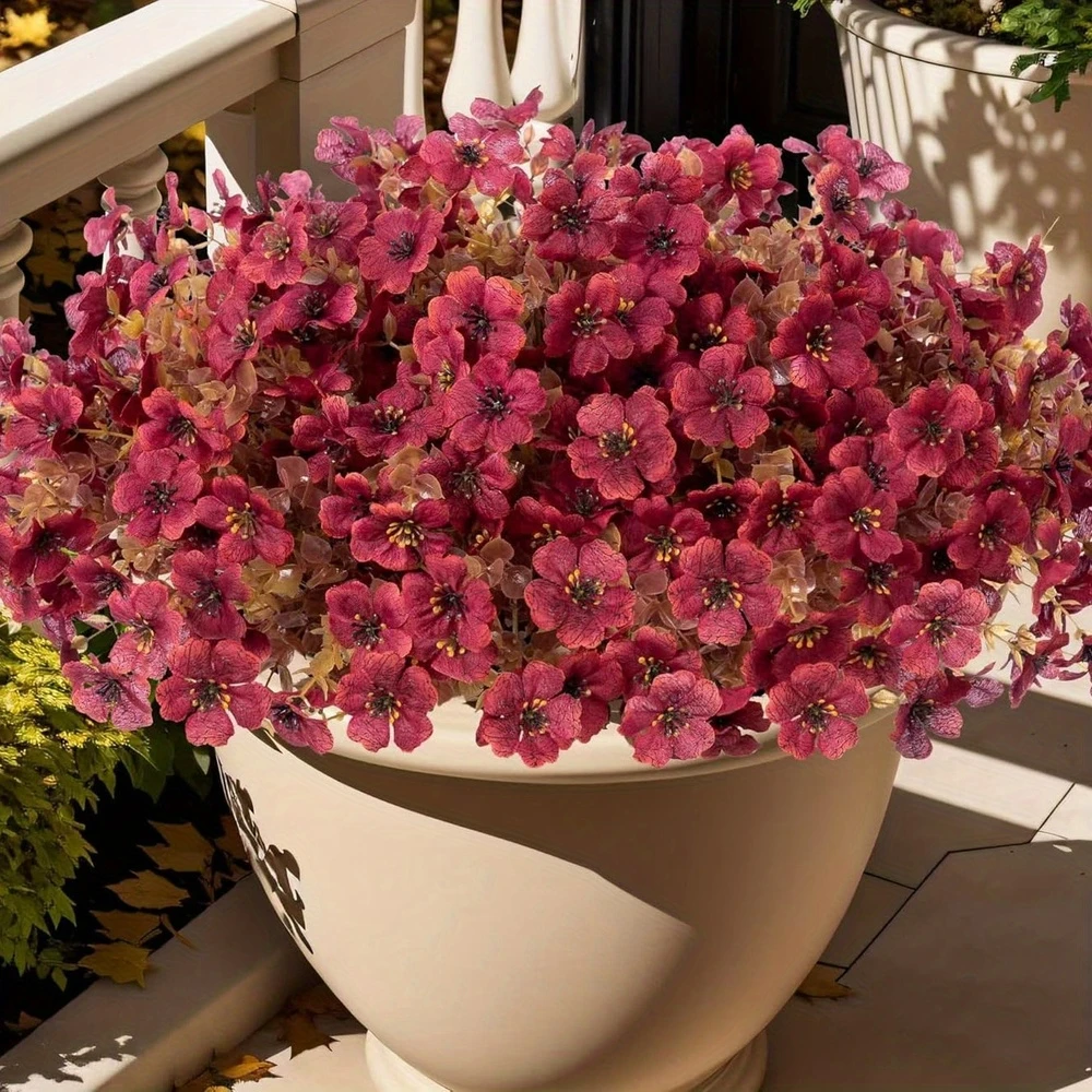 🌼Artificial Outdoor Fall Flowers - UV resistant, Waterproof, Windproof🍂