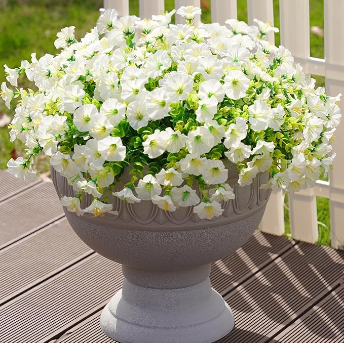 🌟 Limited Time Offer! 🌸 Spring Summer Home Decoration – 🌿 Fake Silk Colorful Morning Glory✨       