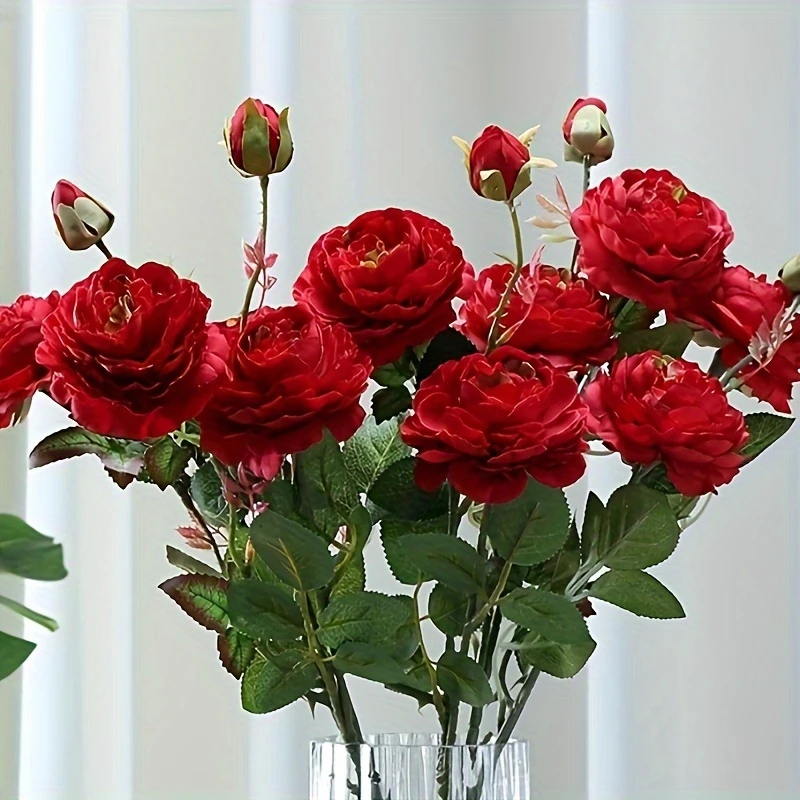 🌸Artificial Peonies Flowers for Home Decor💐